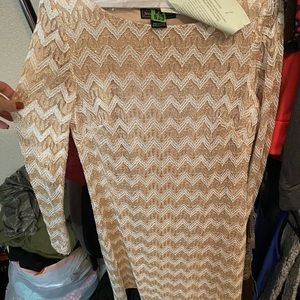 Sparkly long sleeve dress